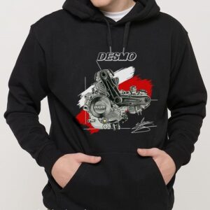 SUDADERA MOTO DUCATI DESMO BLACK