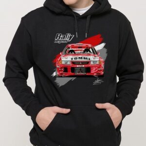 SUDADERA MITSUBISHI LANCER EVO RALLY BLACK