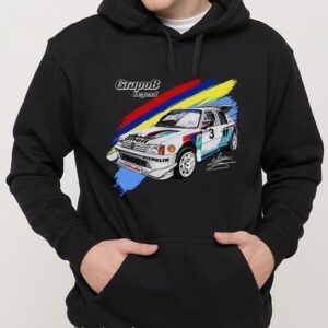 SUDADERA PEUGEOT 205 TURBO 16 BLACK