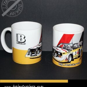 TAZA AUDI SPORTQUATRO S1 GRUPO B