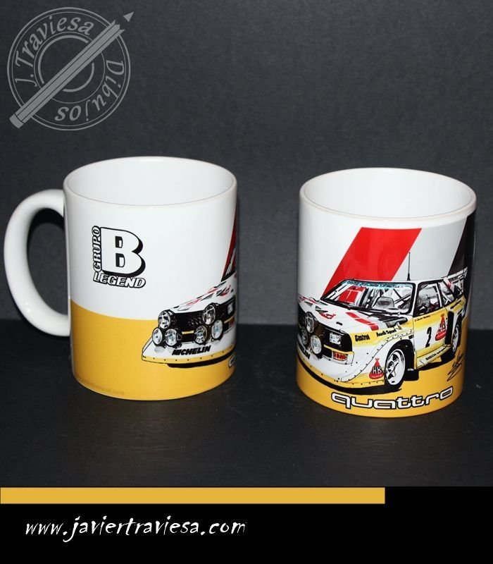 TAZA AUDI SPORTQUATRO S1 GRUPO B