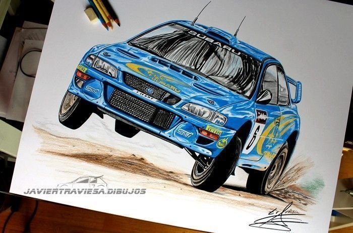 CAMISETA MUJER SUBARU IMPREZA WRC - Imagen 3