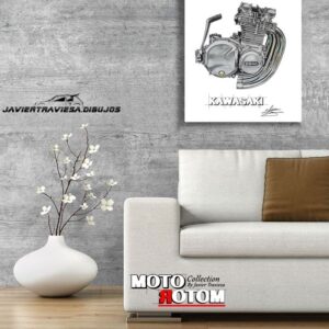 POSTER MOTOR KAWASAKI