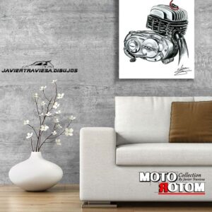 POSTER MOTOR BULTACO