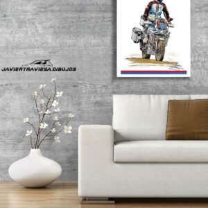 POSTER HONDA CRF1000L AFRICA TWIN