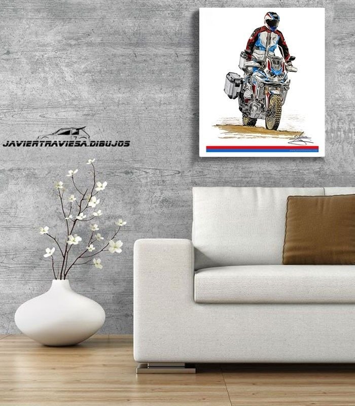POSTER HONDA CRF1000L AFRICA TWIN