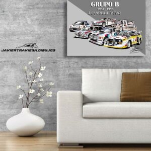 POSTER GRUPO B LEYENDA VIVA