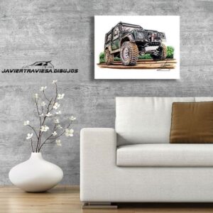 POSTER LAND ROVER DEFENDER