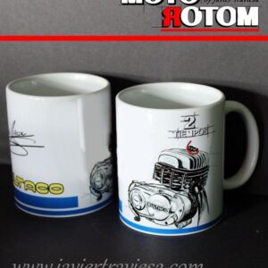 TAZA DIBUJO MOTOR BULTACO